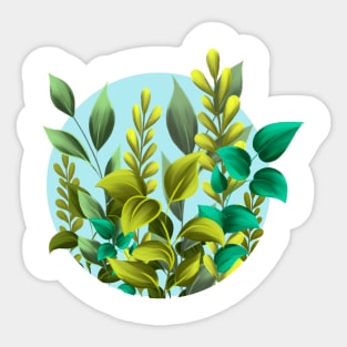 Leaves Sticker